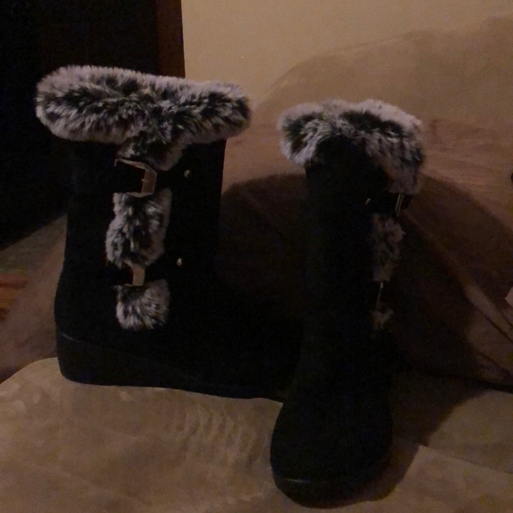 Fuzzy Boots